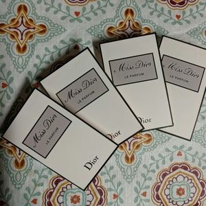4 1ml Miss Dior Le Parfum samples